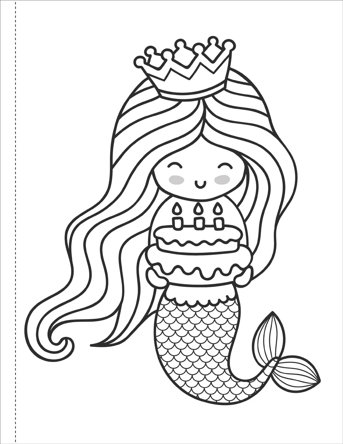 Peter Pauper Press Mermaids fargeleggingsbok 35 motiver