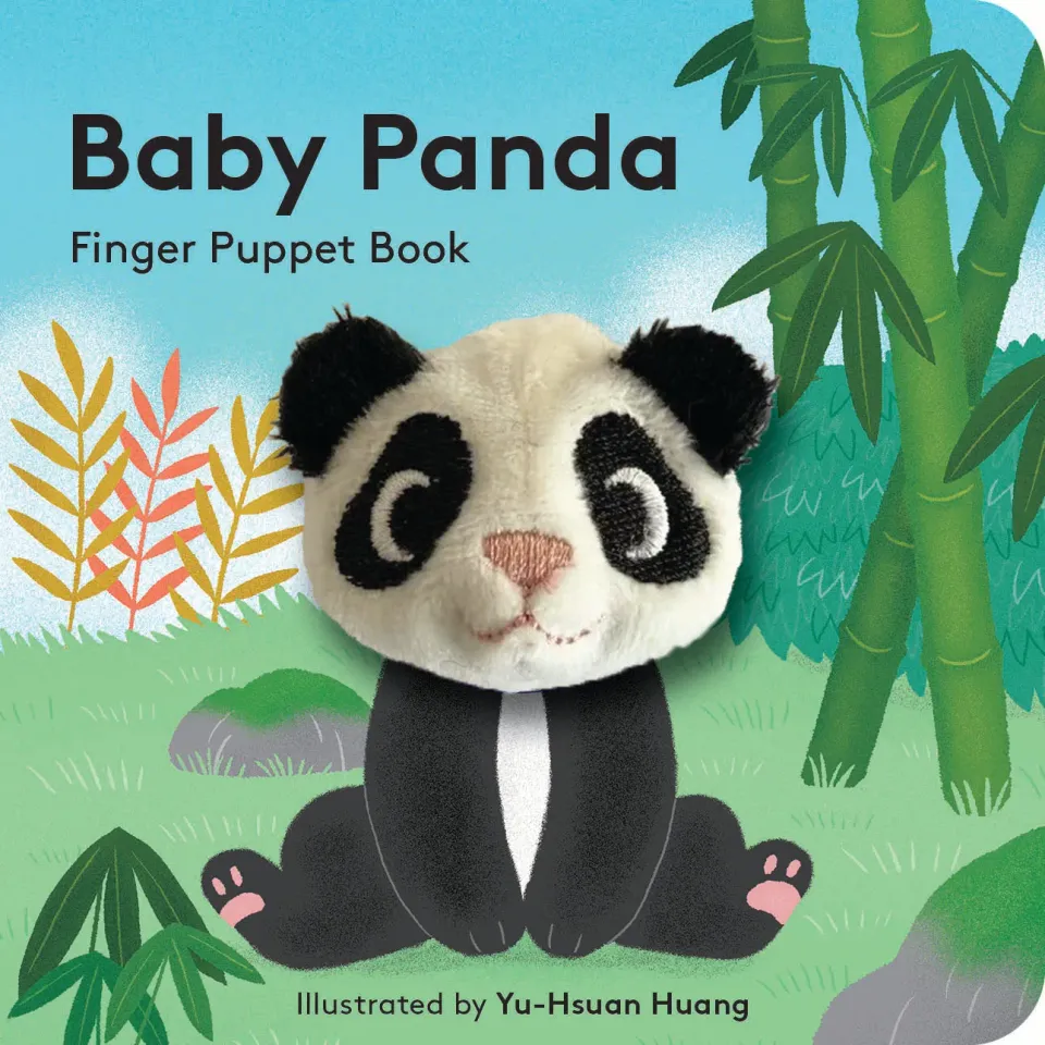 Chronicle Books Baby Panda pekebok fingerdukke