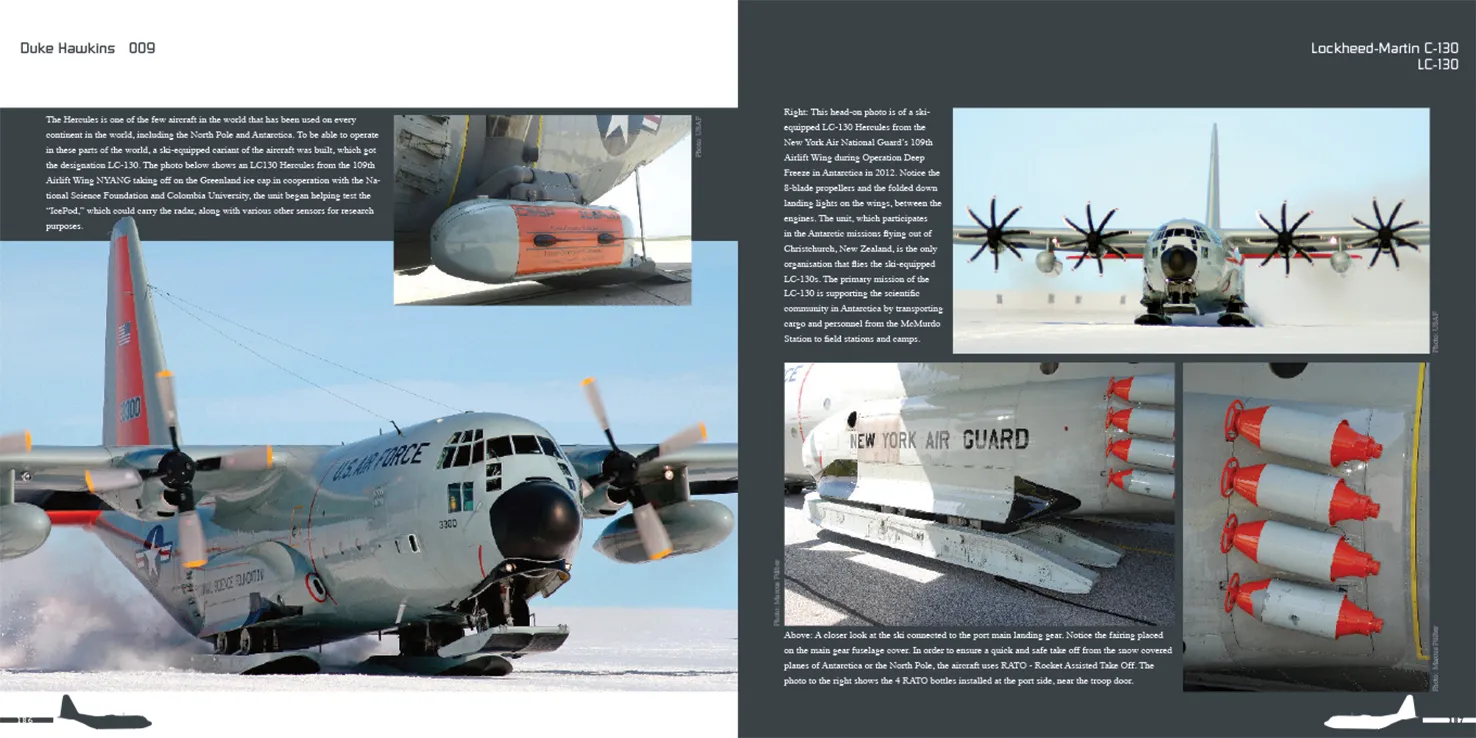 Duke Hawkins C-130 Hercules bok 196 sider