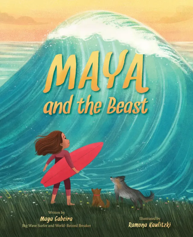Abrams and Chronicle Maya and the Beast bildebok innbundet surf