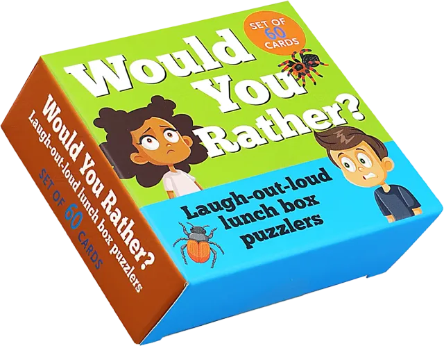 Peter Pauper Press Would You Rather lunsjlapper 60 stk