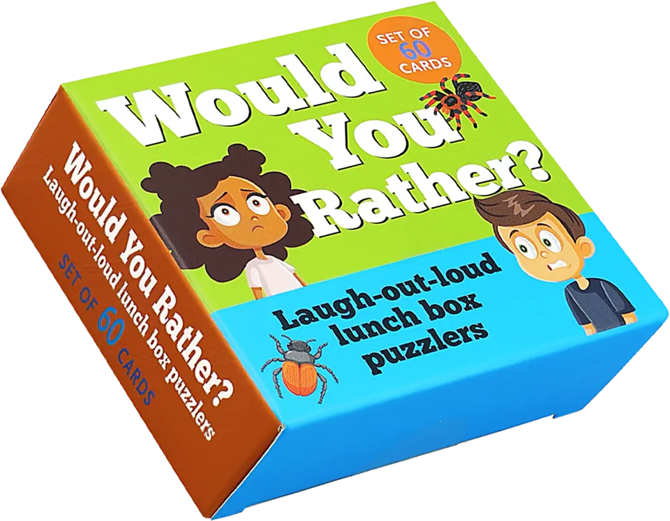 Peter Pauper Press Would You Rather lunsjlapper 60 stk