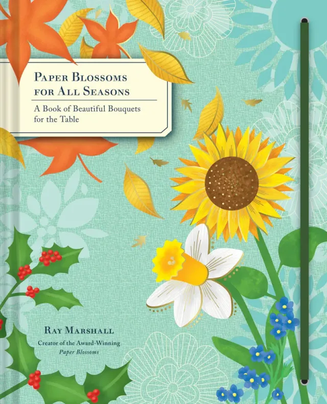 Abrams and Chronicle Paper Blossoms pop-up bok blomster