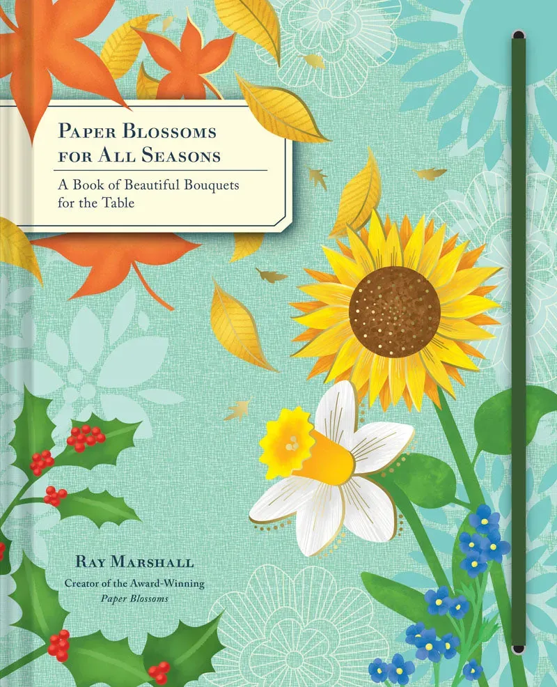 Abrams and Chronicle Paper Blossoms pop-up bok blomster
