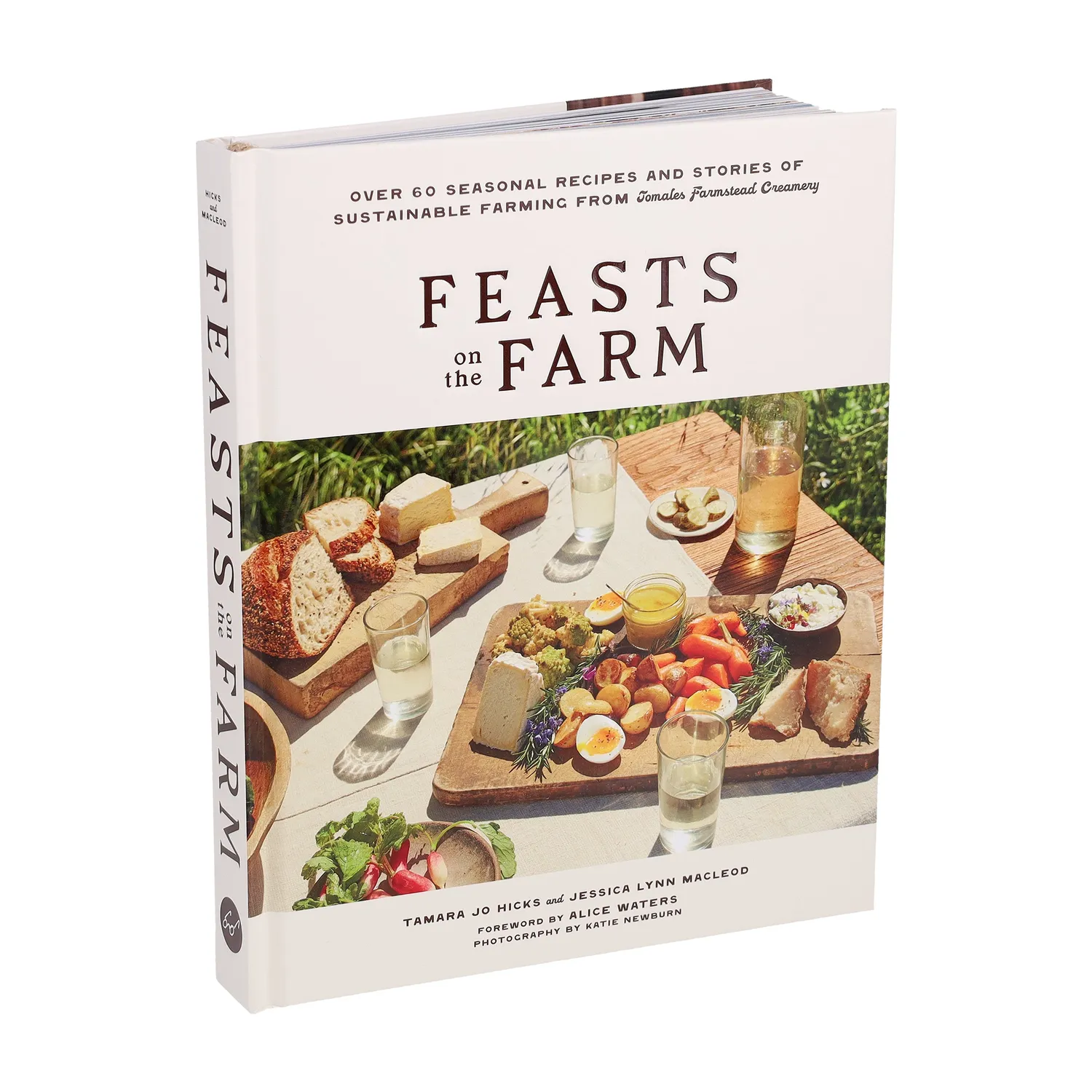 Chronicle Books Feasts on the Farm kokebok innbundet – gårdsmat