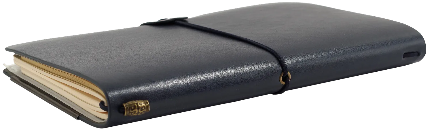 Peter Pauper Press Voyager Midnight Blue notatbok 3 inserts
