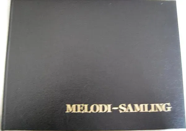 DELK-forlaget Melodi-samling bok 101 melodier innbundet