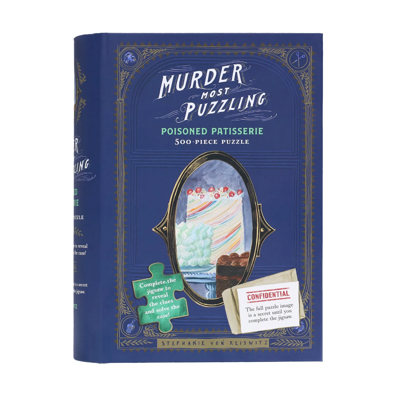 Chronicle Books Murder Most Puzzling Poisoned Patisserie puslespill 500