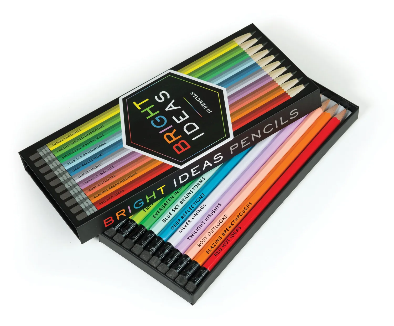 Bright Ideas blyantsett 10 stk HB – inspirasjon
