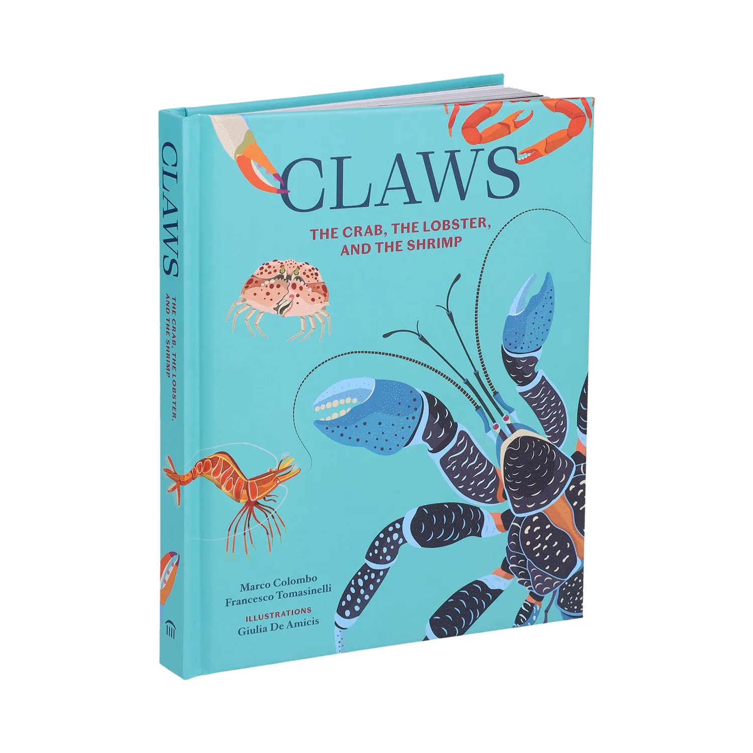 Princeton Claws Crab Lobster Shrimp innbundet naturbok havdyr
