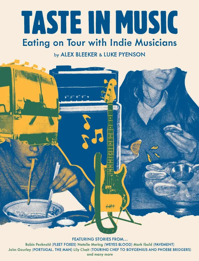 Bleeker Pyenson Taste in Music bok innbundet indie mat turne