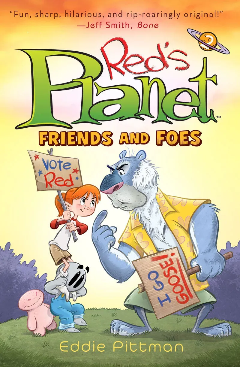 Red's Planet Friends and Foes pocket barnebok 8-12 år