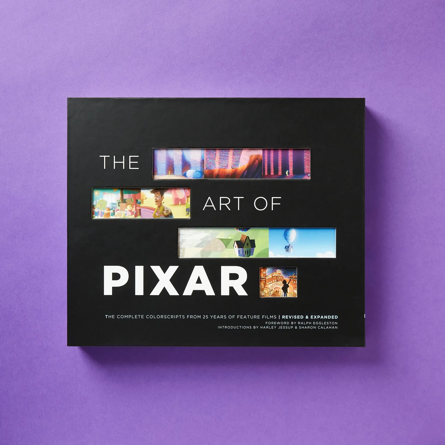 Pixar The Art of Pixar kunstbok innbundet colorscripts slipcase