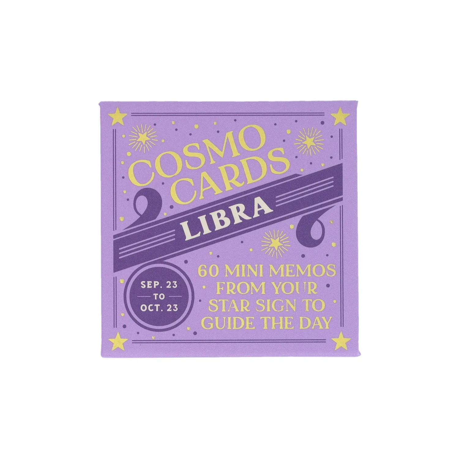 Cosmo Cards Libra minikort 60 stk stjernetegn