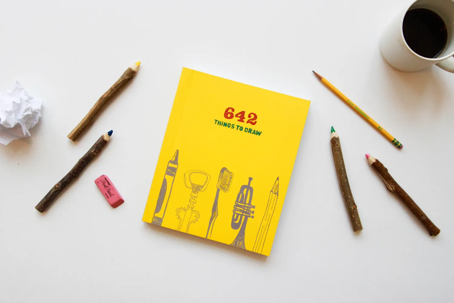 642 Things to Draw inspirasjonsbok tegnebok skissebok gave