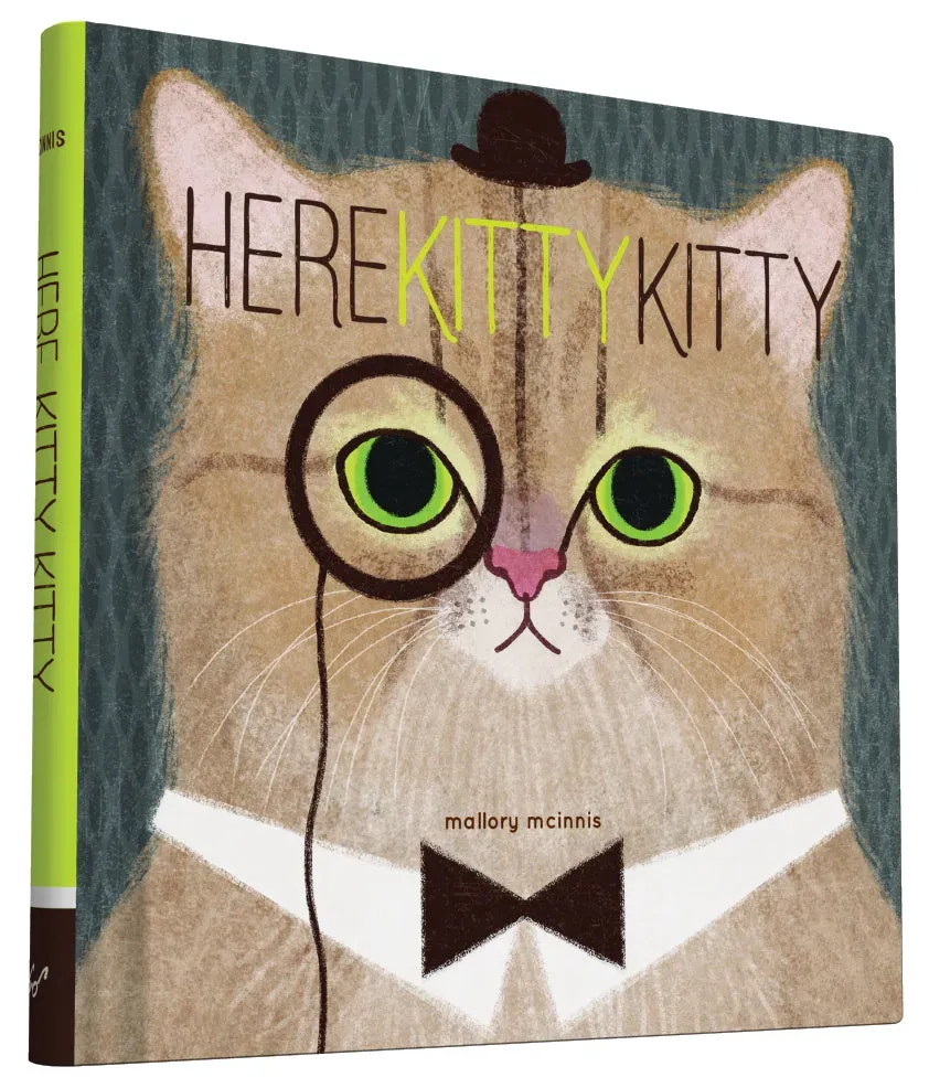 Chronicle Books Here Kitty Kitty kattebok innbundet gave