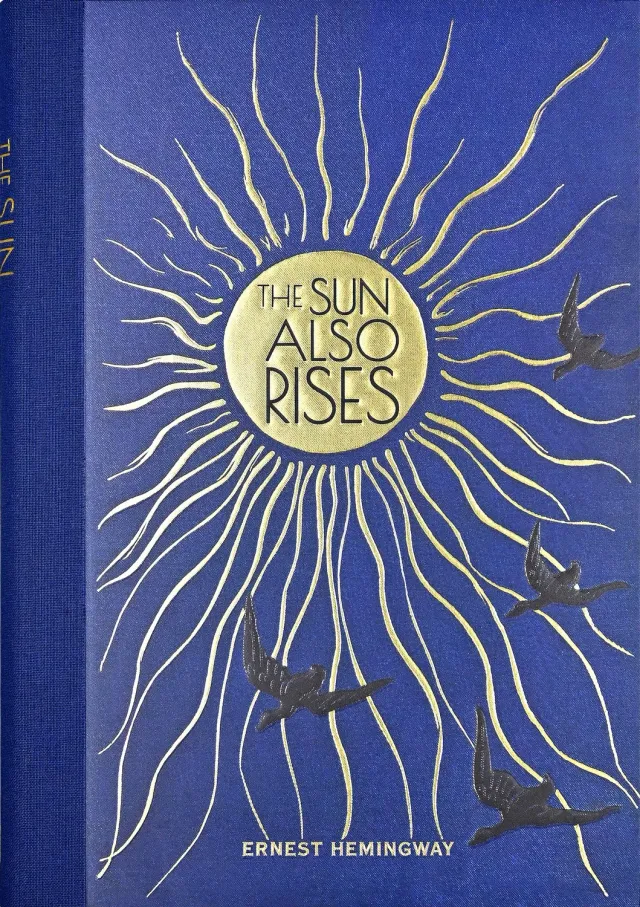 Ernest Hemingway Sun Also Rises bok innbundet gaveutgave