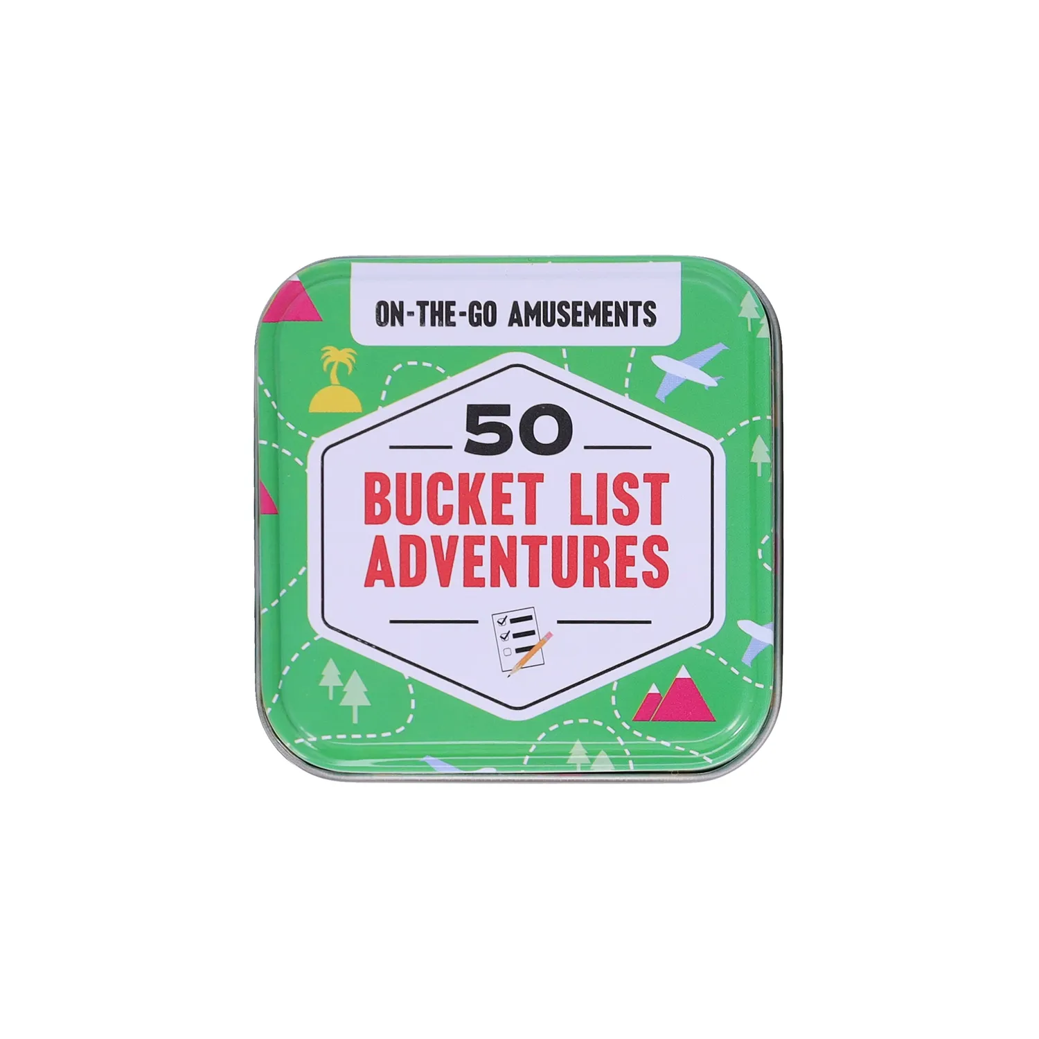 On-the-Go Bucket List Adventures kortstokk 50 kort