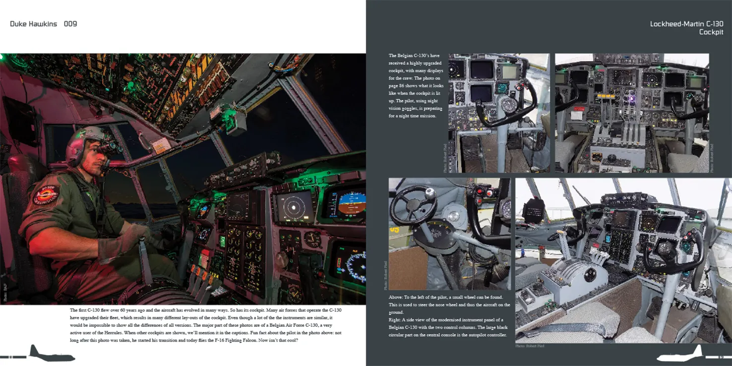 Duke Hawkins C-130 Hercules bok 196 sider