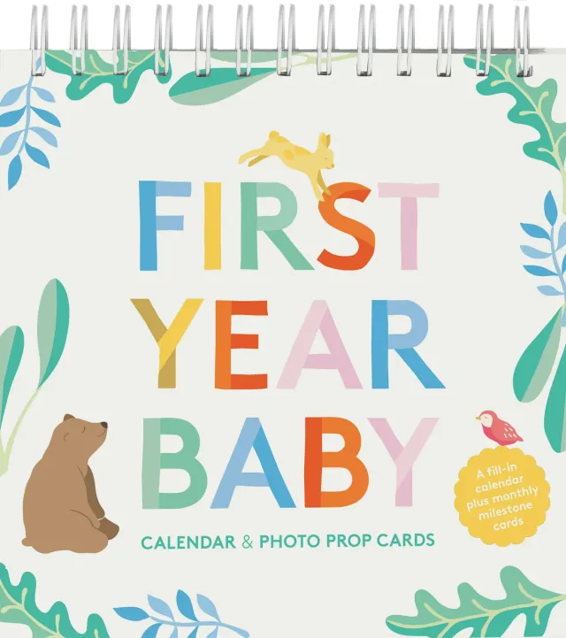 Abrams & Chronicle Books First Year Baby kalender fotokort