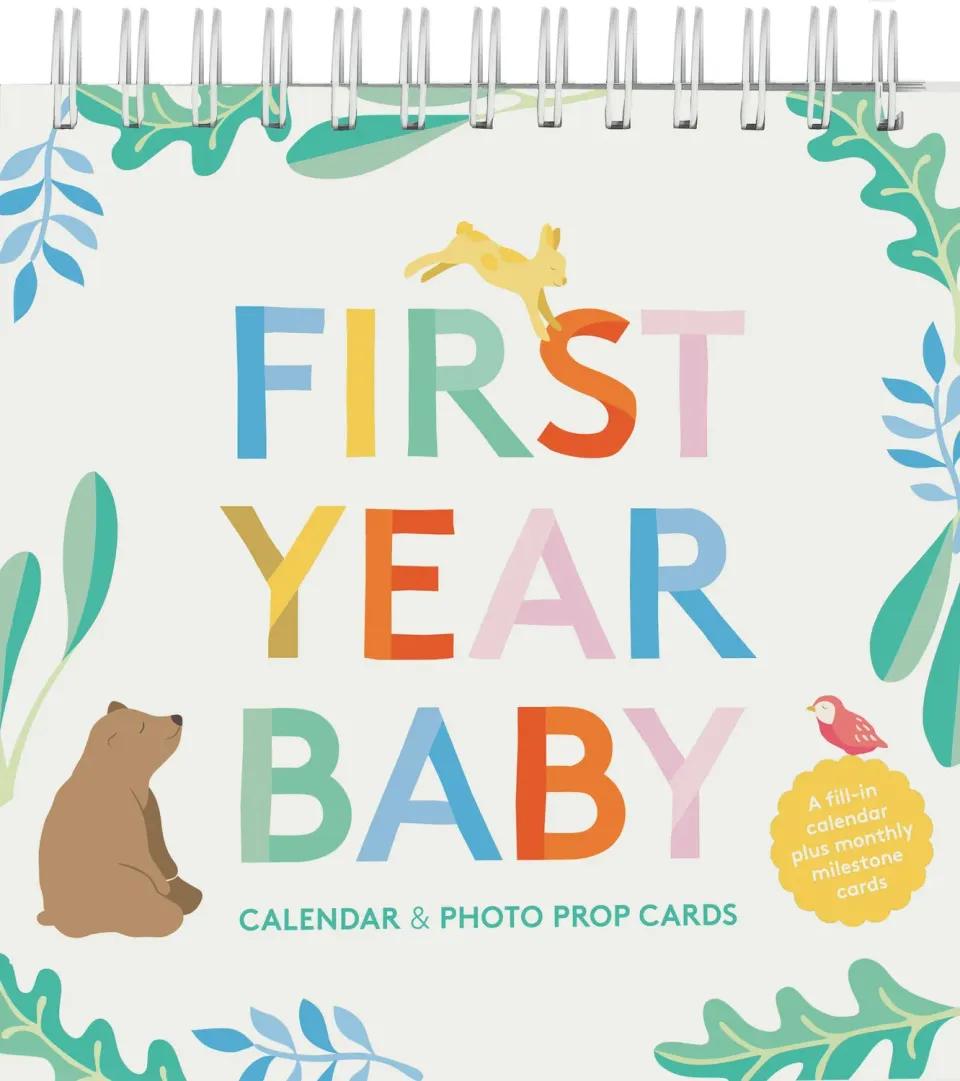 Abrams and Chronicle First Year Baby Calendar fotokalender første år