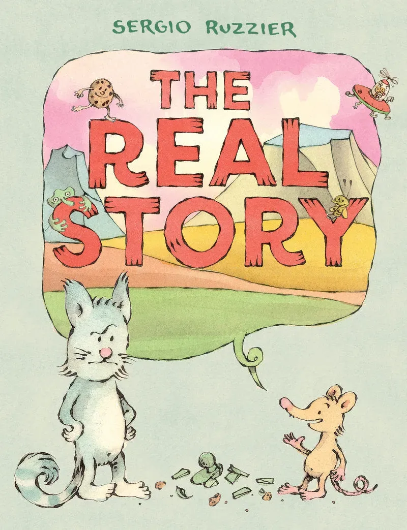 Abrams and Chronicle The Real Story bildebok innbundet