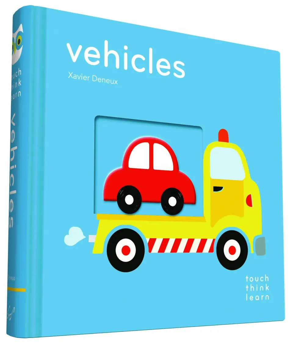 Abrams and Chronicle TouchThinkLearn Vehicles pappbok taktil