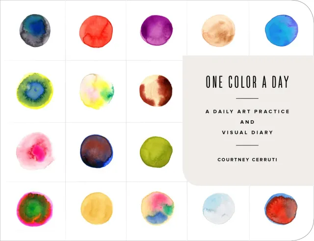 Abrams Noterie One Color a Day skissebok akvarell dagbok