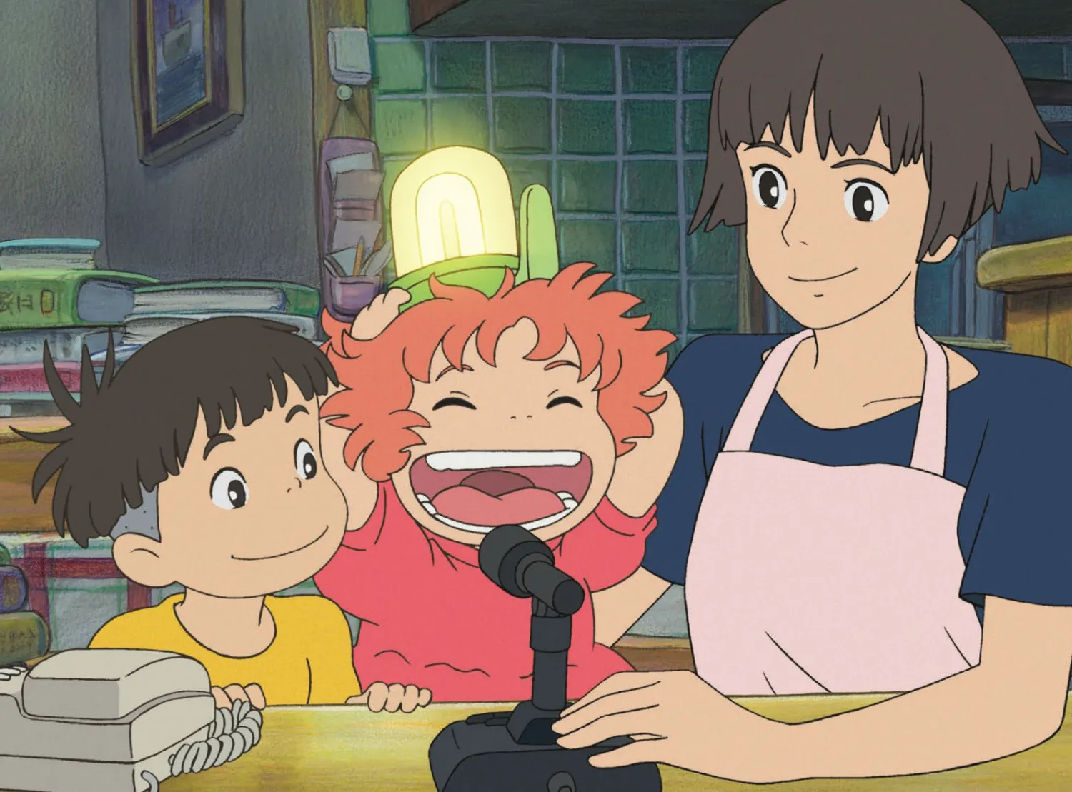 Studio Ghibli Ponyo postkortbok 30 postkort Miyazaki