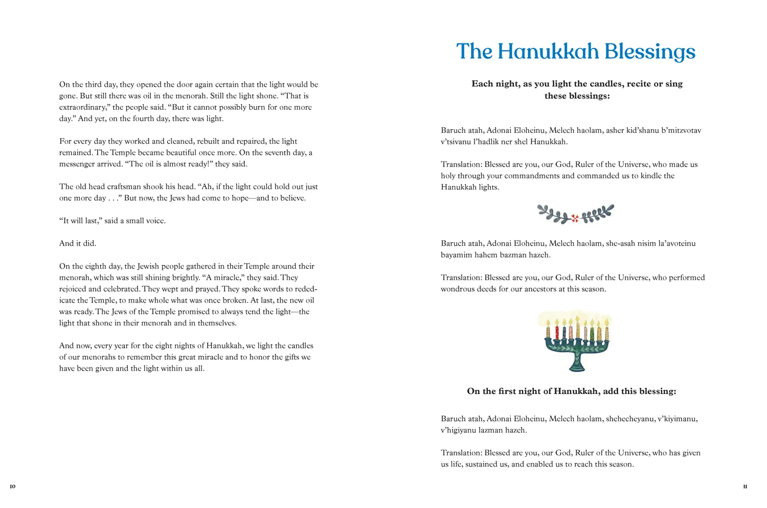Hanukkah Is Here! barnebok innbundet nedtelling 8 luker