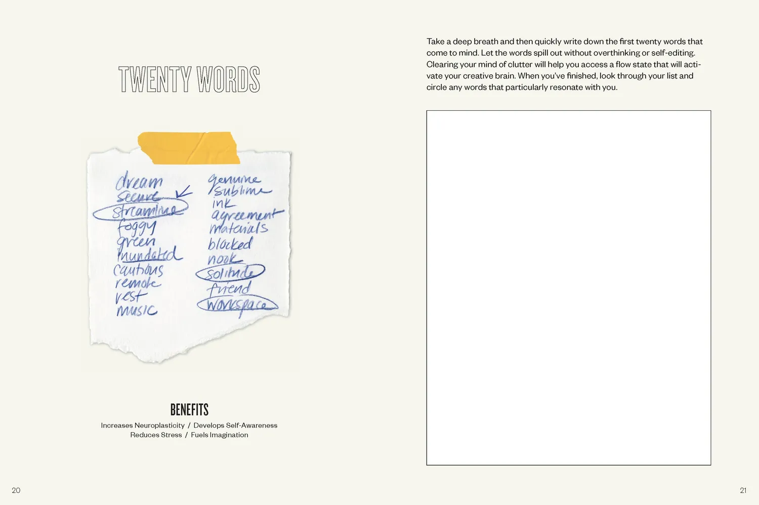 Chronicle Books Daily Creative dagbok 5-minutter kreativitet