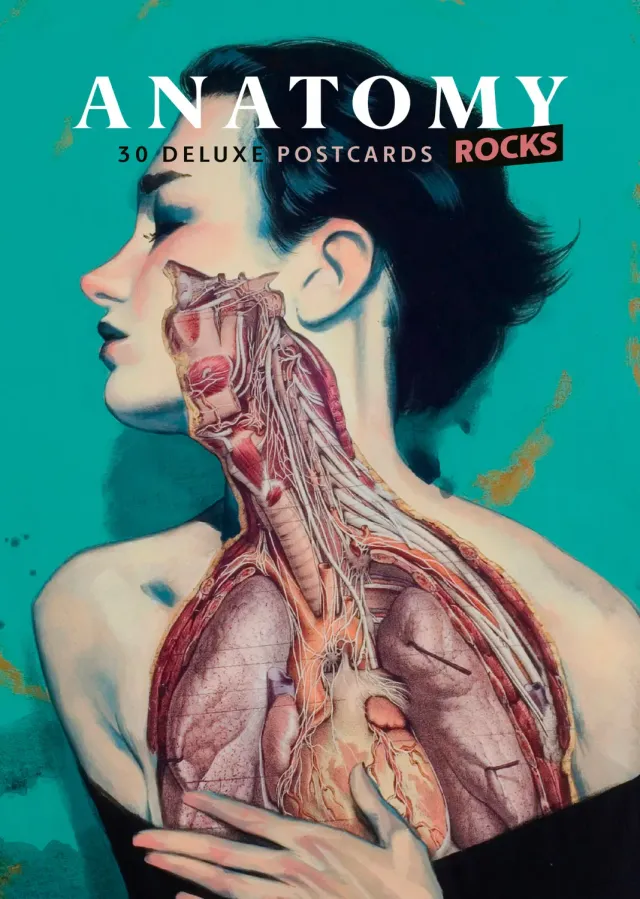 Anatomy Rocks 30 Deluxe Postcards postkortbok kunst