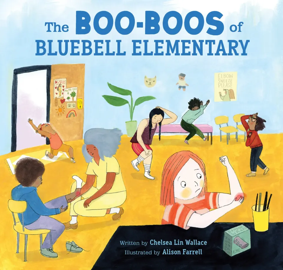 Chelsea Wallace Boo-Boos of Bluebell Elementary barnebok innbundet
