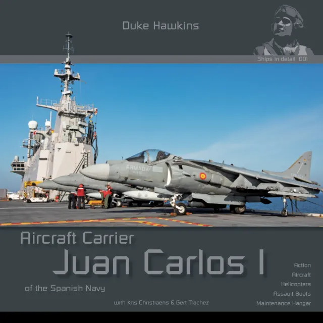 Duke Hawkins Aircraft Carrier Juan Carlos I bok hangarskip