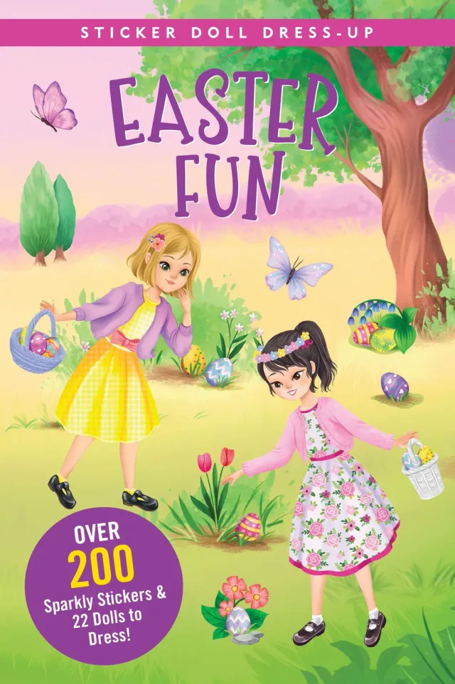 Peter Pauper Press Easter Fun klistremerkebok 200 merker pocket