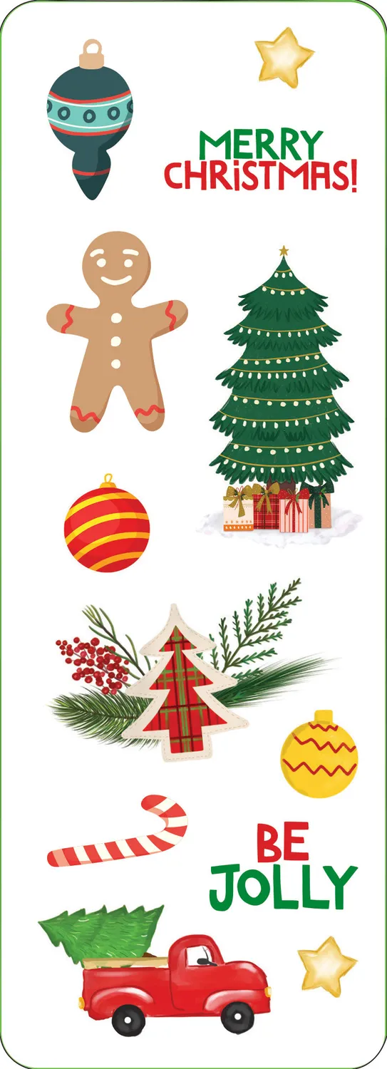 Peter Pauper Press Christmas klistremerker 65 stk jul