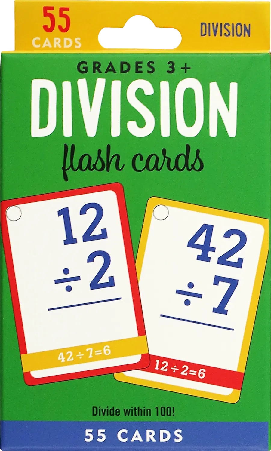 Peter Pauper Press Division Flash Cards divisjon 55 kort