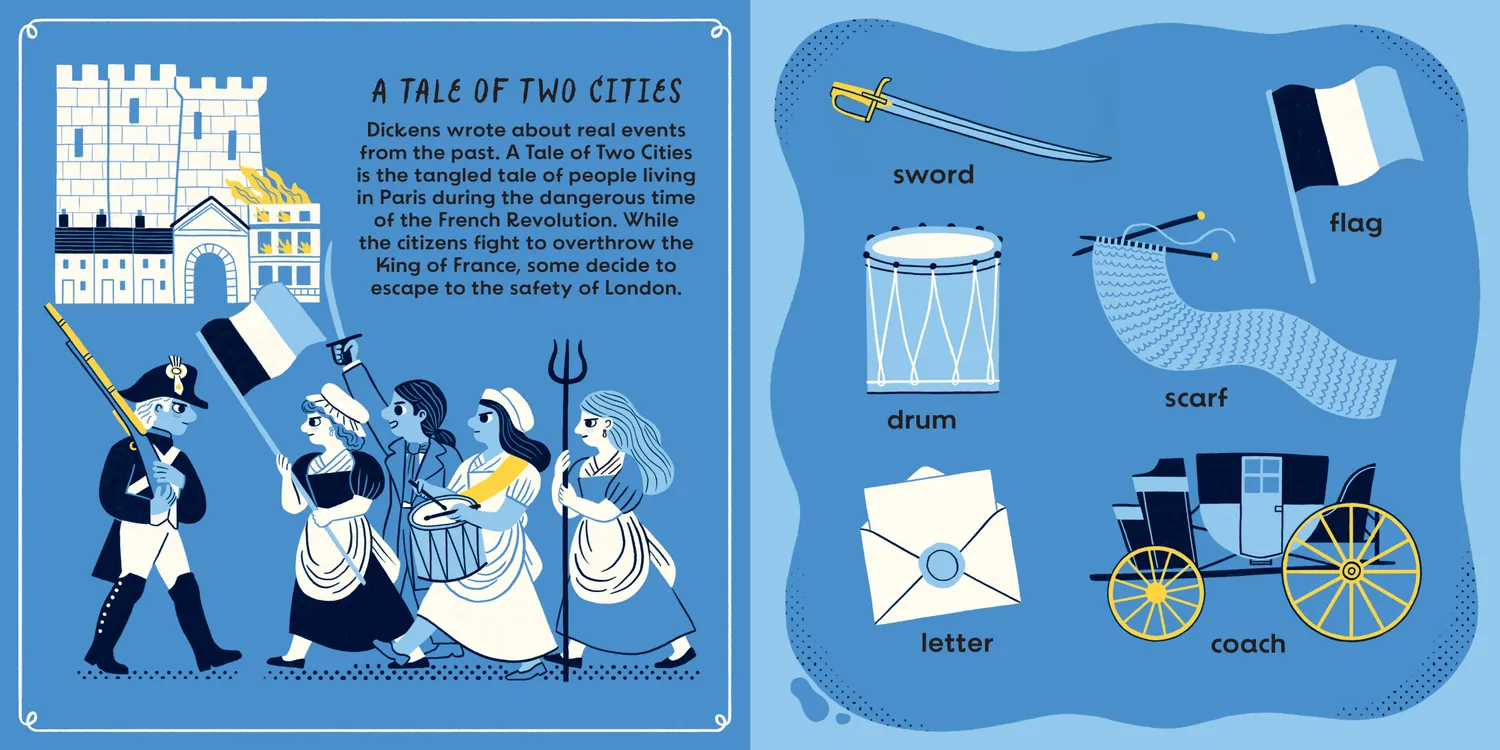 Abrams and Chronicle First Works of Dickens pappbok baby