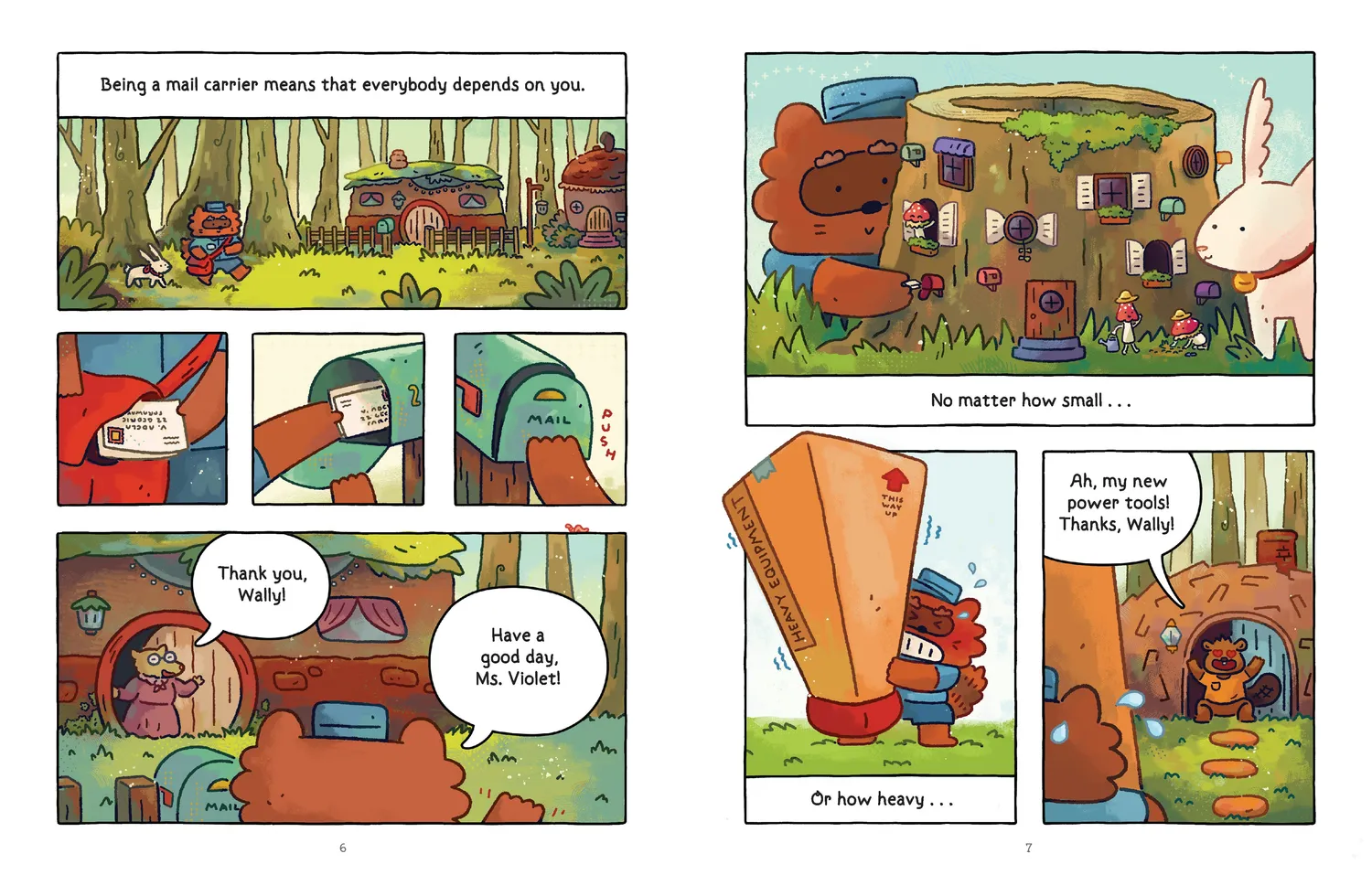 Faraway Forest Wally's Route tegneserie innbundet 5-8 år