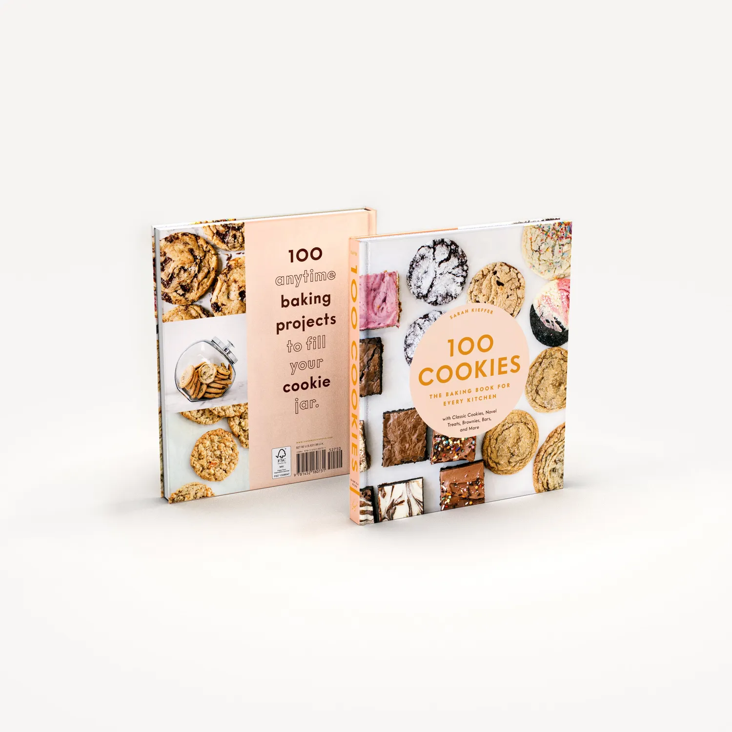 Chronicle Books 100 Cookies bakebok innbundet kjeks og brownies