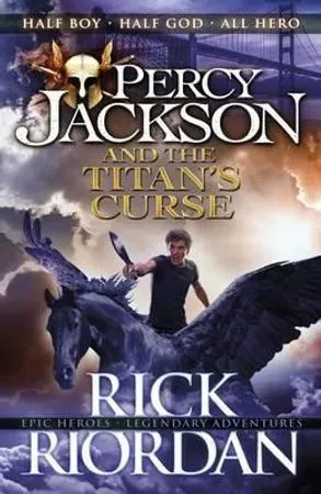 Bokia Percy Jackson Titan's Curse pocket bok engelsk brukt