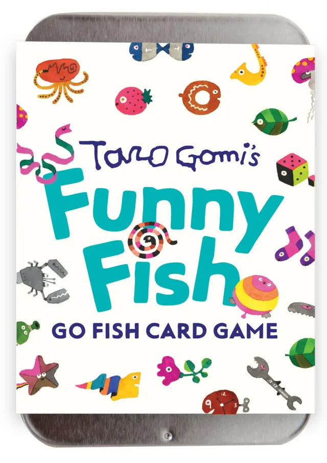 Taro Gomi Funny Fish Go Fish kortspill fisk