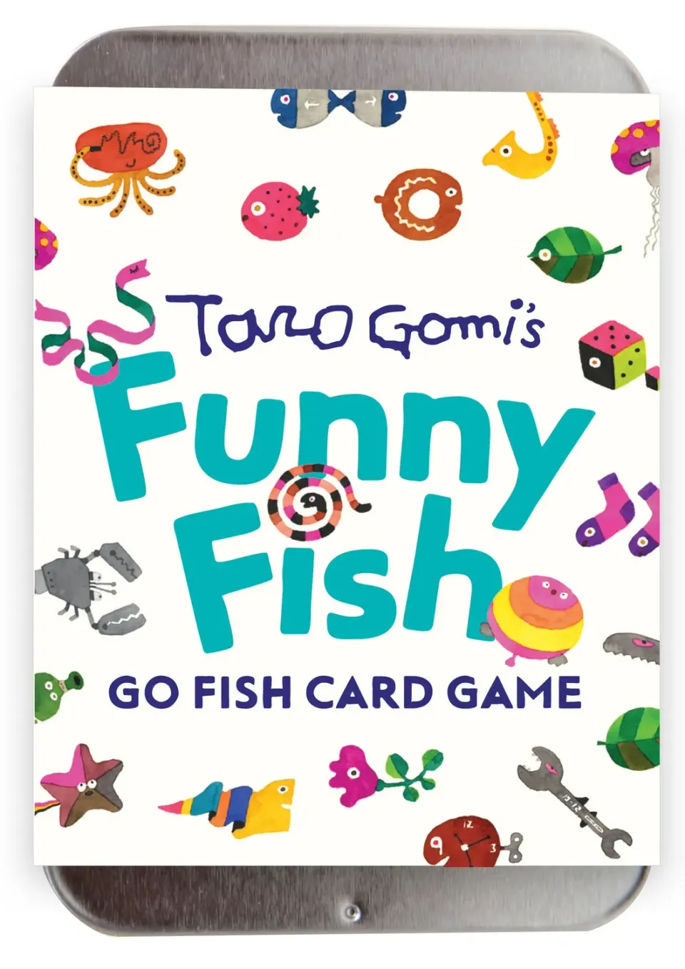 Taro Gomi Funny Fish Go Fish kortspill fisk