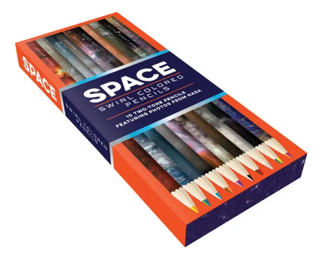 Abrams and Chronicle Space Swirl fargeblyanter 10 stk to-farget