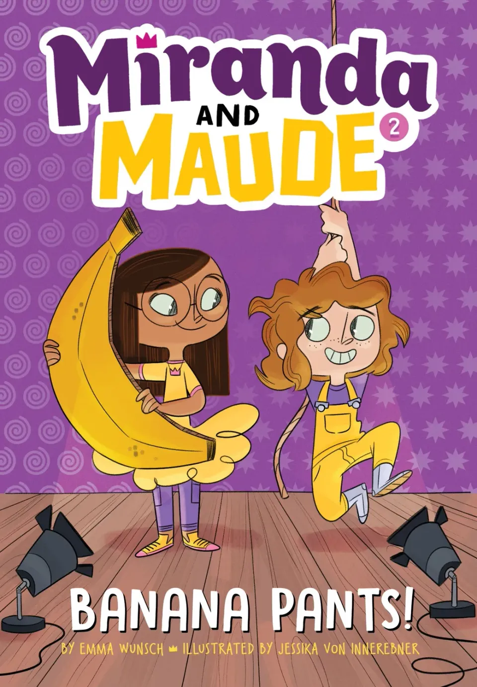 Abrams Miranda and Maude Banana Pants innbundet barnebok