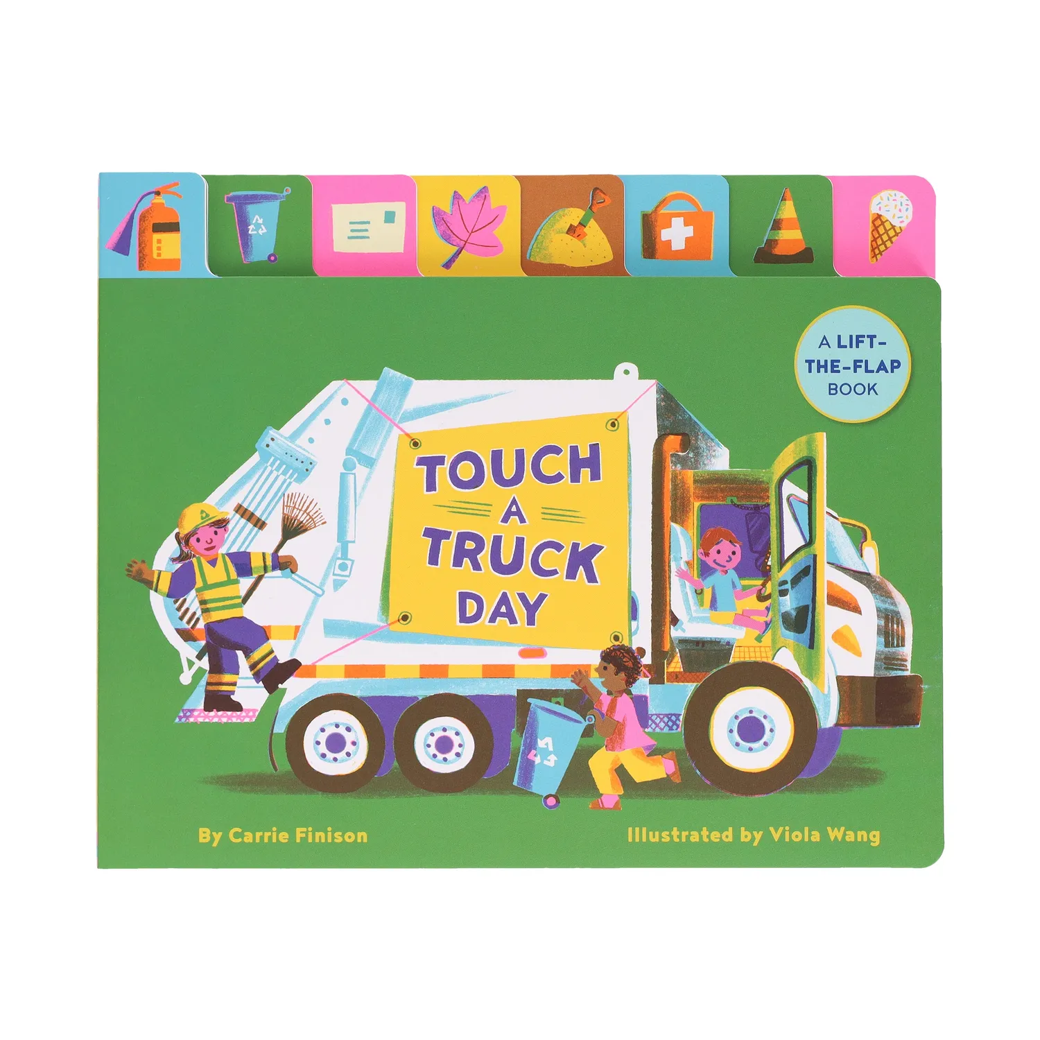 Abrams and Chronicle Touch a Truck Day klaffebok 2-4 år lastebil