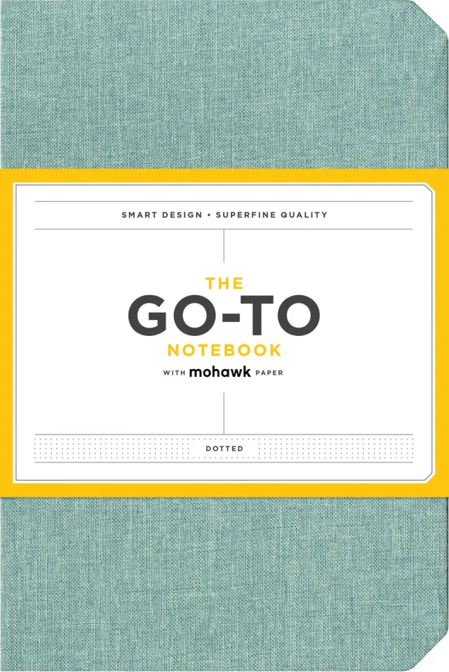 Chronicle Books Go-To Notebook dotted notatbok blå
