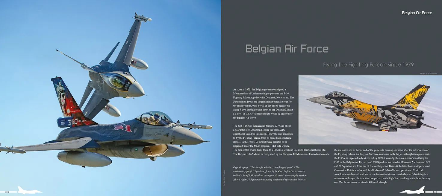 Duke Hawkins Ode to the Falcon F-16 innbundet