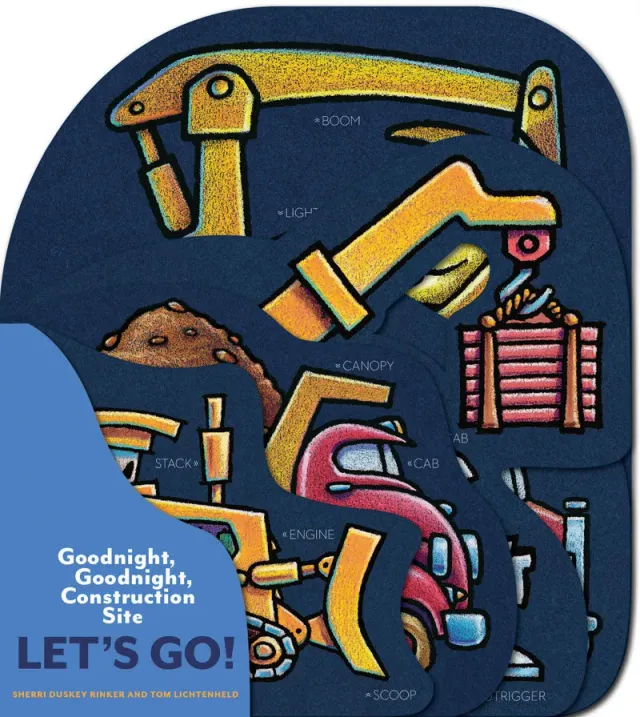 Chronicle Books Goodnight Construction Site pekebok Let's Go