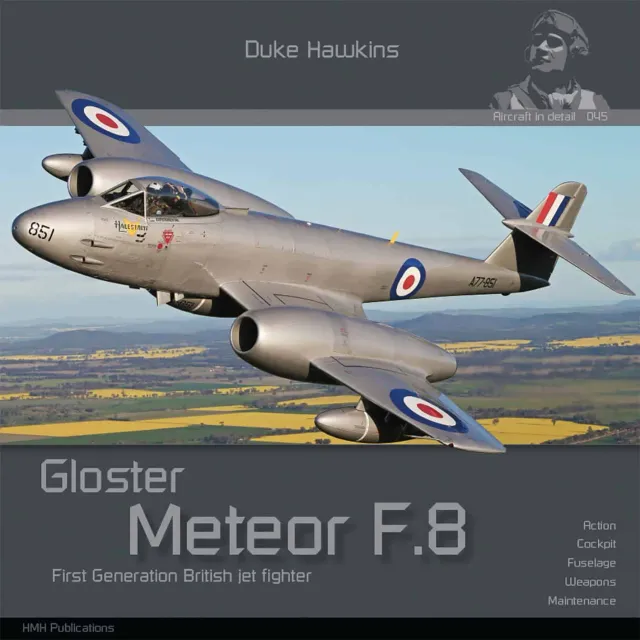 Duke Hawkins Gloster Meteor F.8/FR.9 bok 84 sider
